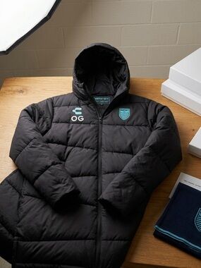 Monterey Bay FC Men's Black Puffer Jacket